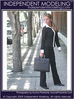 The professional model.